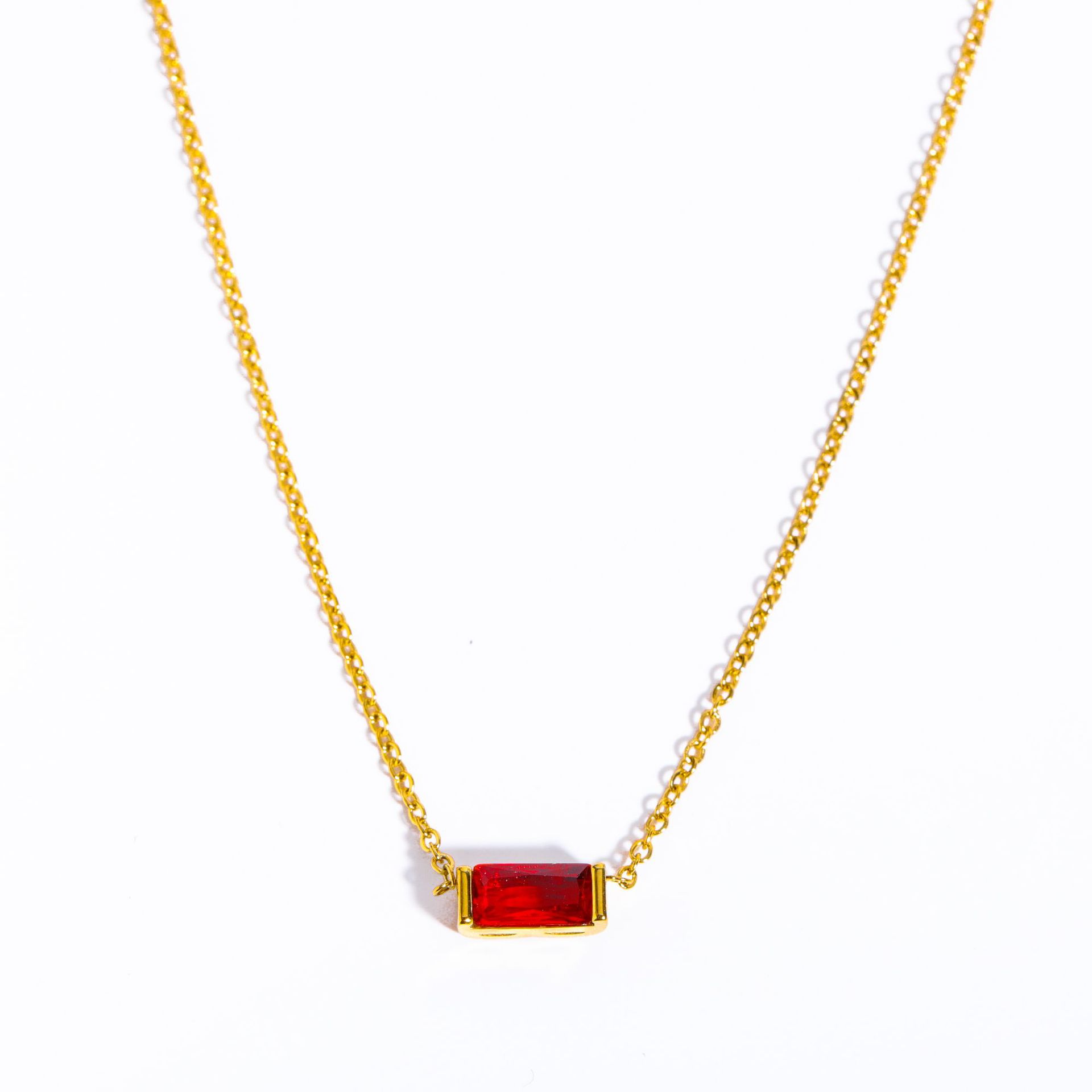 The Birthstone | Crystal Pendant Necklace