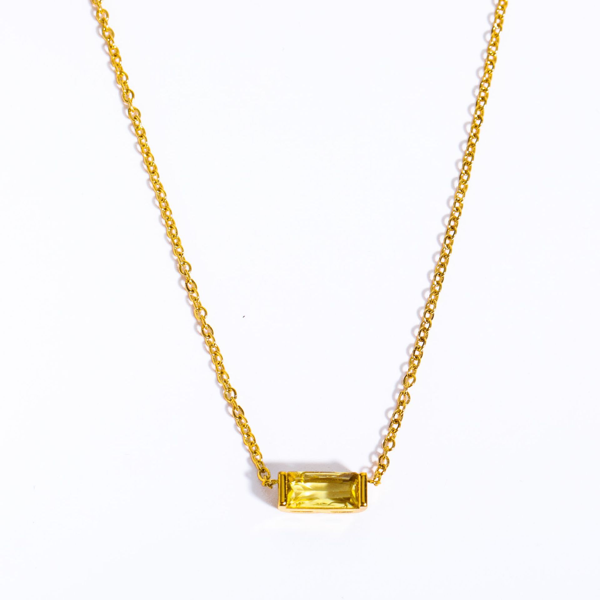 The Birthstone | Crystal Pendant Necklace