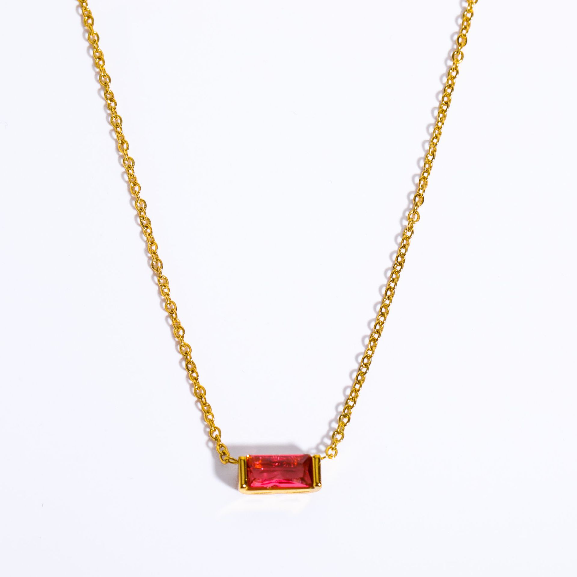 The Birthstone | Crystal Pendant Necklace