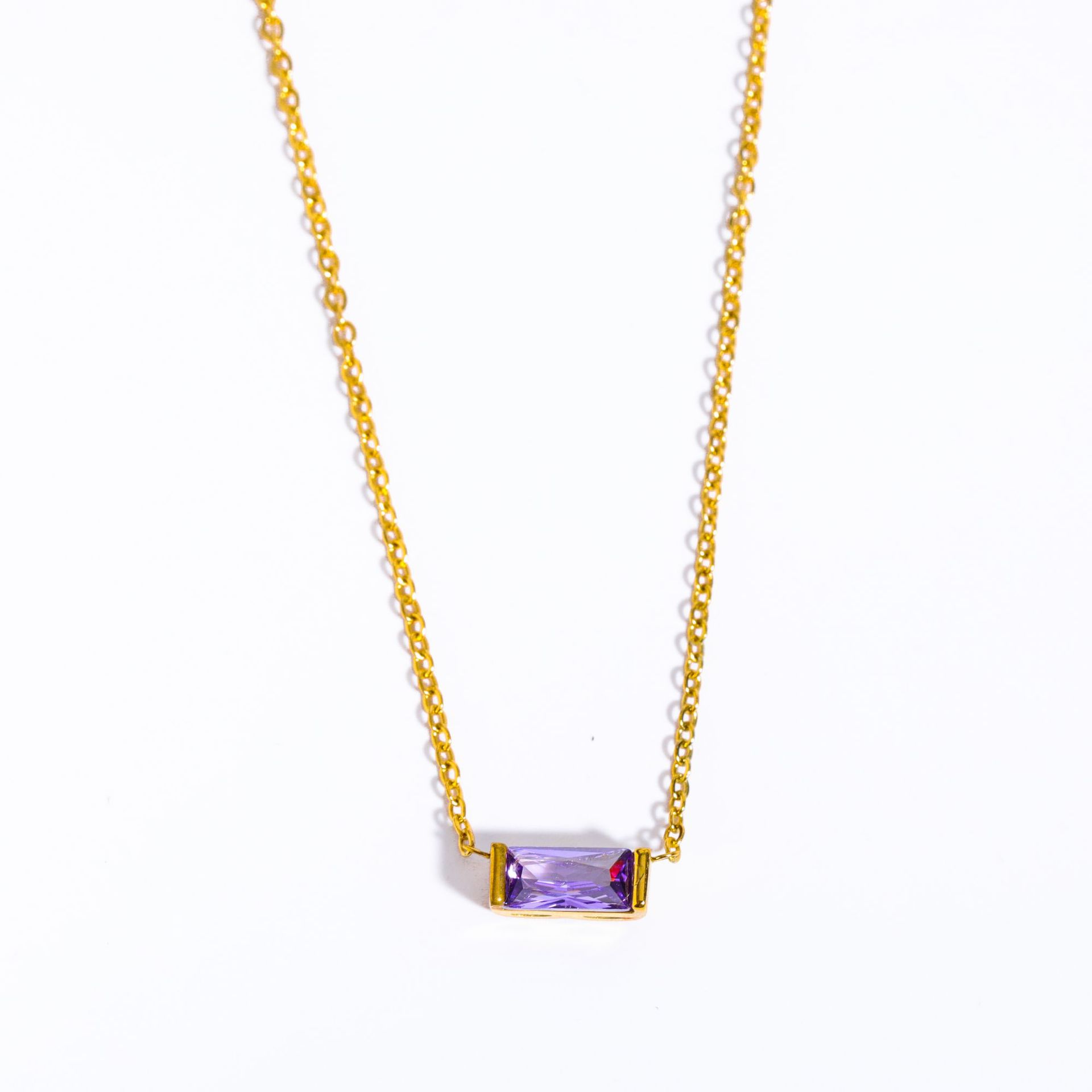 The Birthstone | Crystal Pendant Necklace