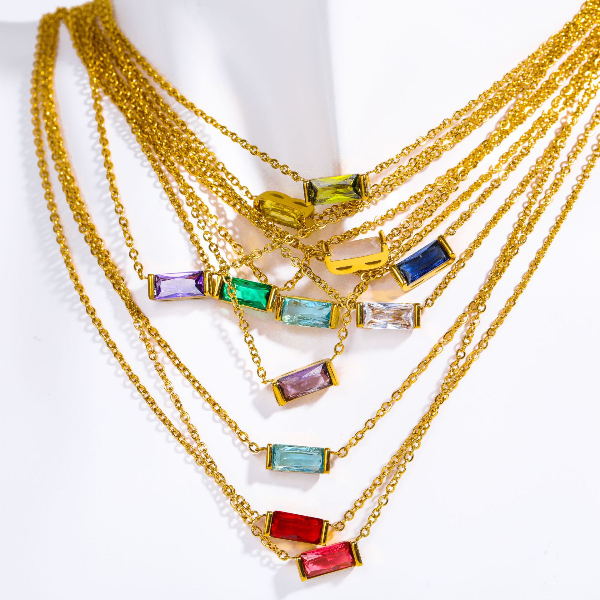 The Birthstone | Crystal Pendant Necklace