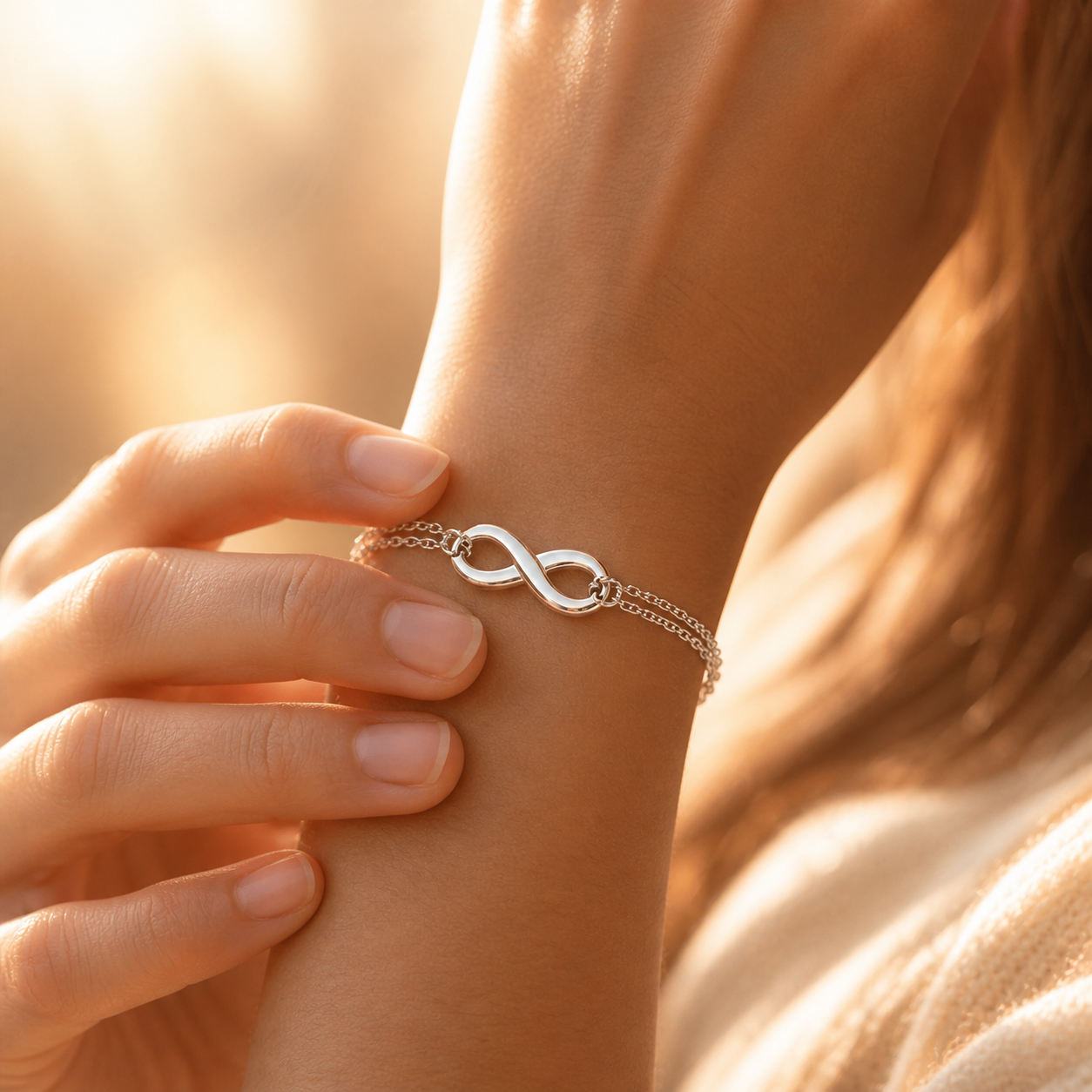 The Infinity — Double Chain Bracelet