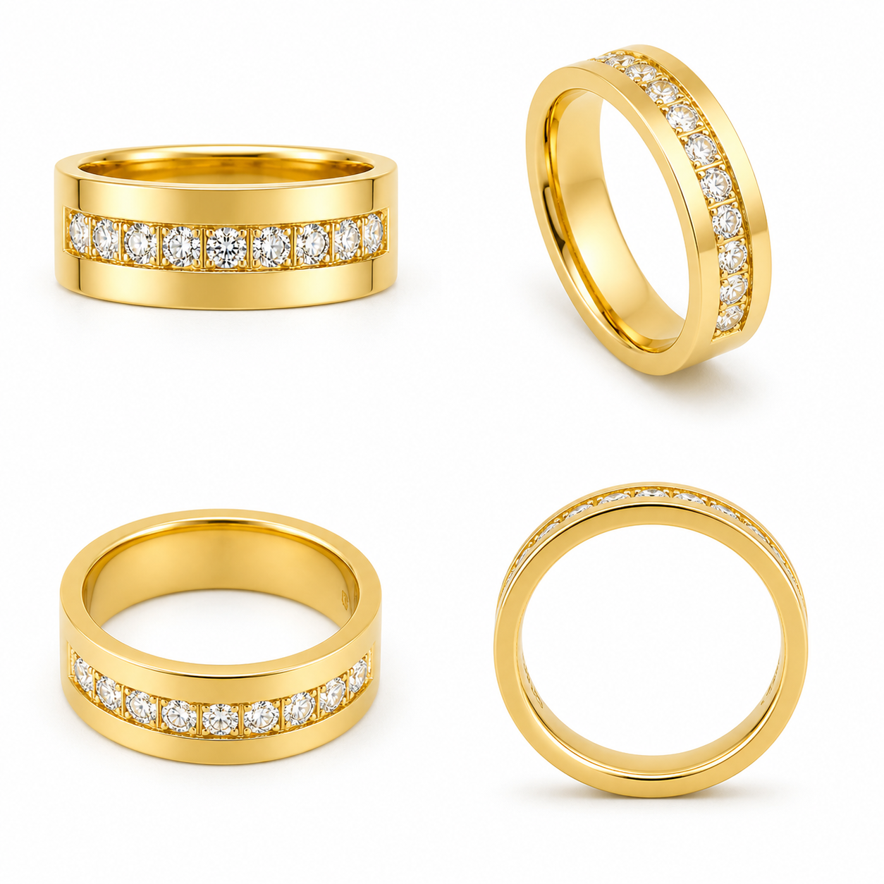 The Aurora Band Ring