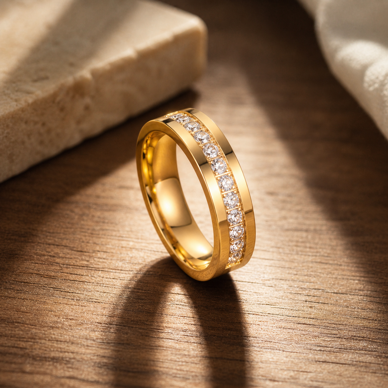 The Aurora Band Ring